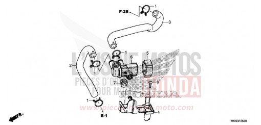 ELECTROVANNE INJECTION D'AIR CRF1100A2L de 2020